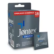 Preservativo Sensitive 16 Unidades Jontex